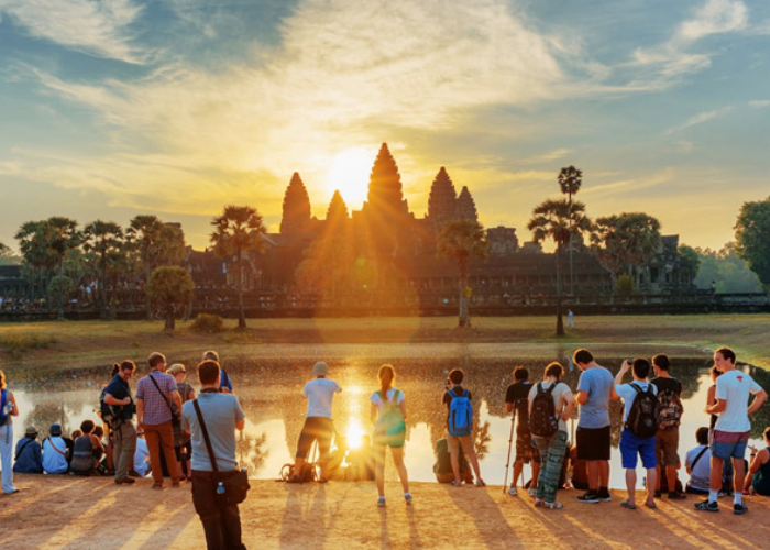 1. Sun rise at Angkor wat temple