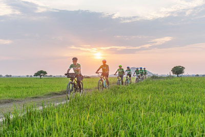 Siem Reap: Countryside Sunset Bike Ride