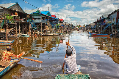 Kompong Pluk Or Tonle Sap Lake Tour 22$ /person ( Afternoon Time )